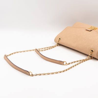 Saint Germain MM Monogram Empreinte Beige