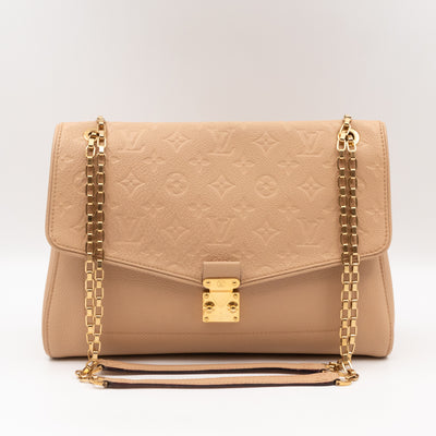 Saint Germain MM Monogram Empreinte Beige