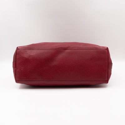 Miss GG Original Hobo Bag Red Leather