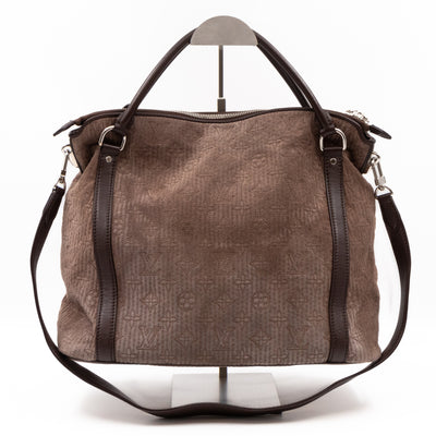 Antheia Ixia PM Brown Suede Leather