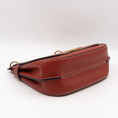 Amberley Medium Satchel Rust Leather