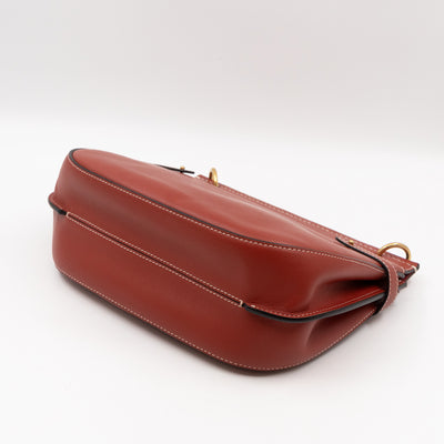 Amberley Medium Satchel Rust Leather