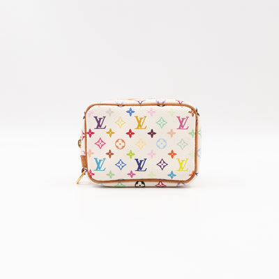 Wapity Case Monogram Multicolore White