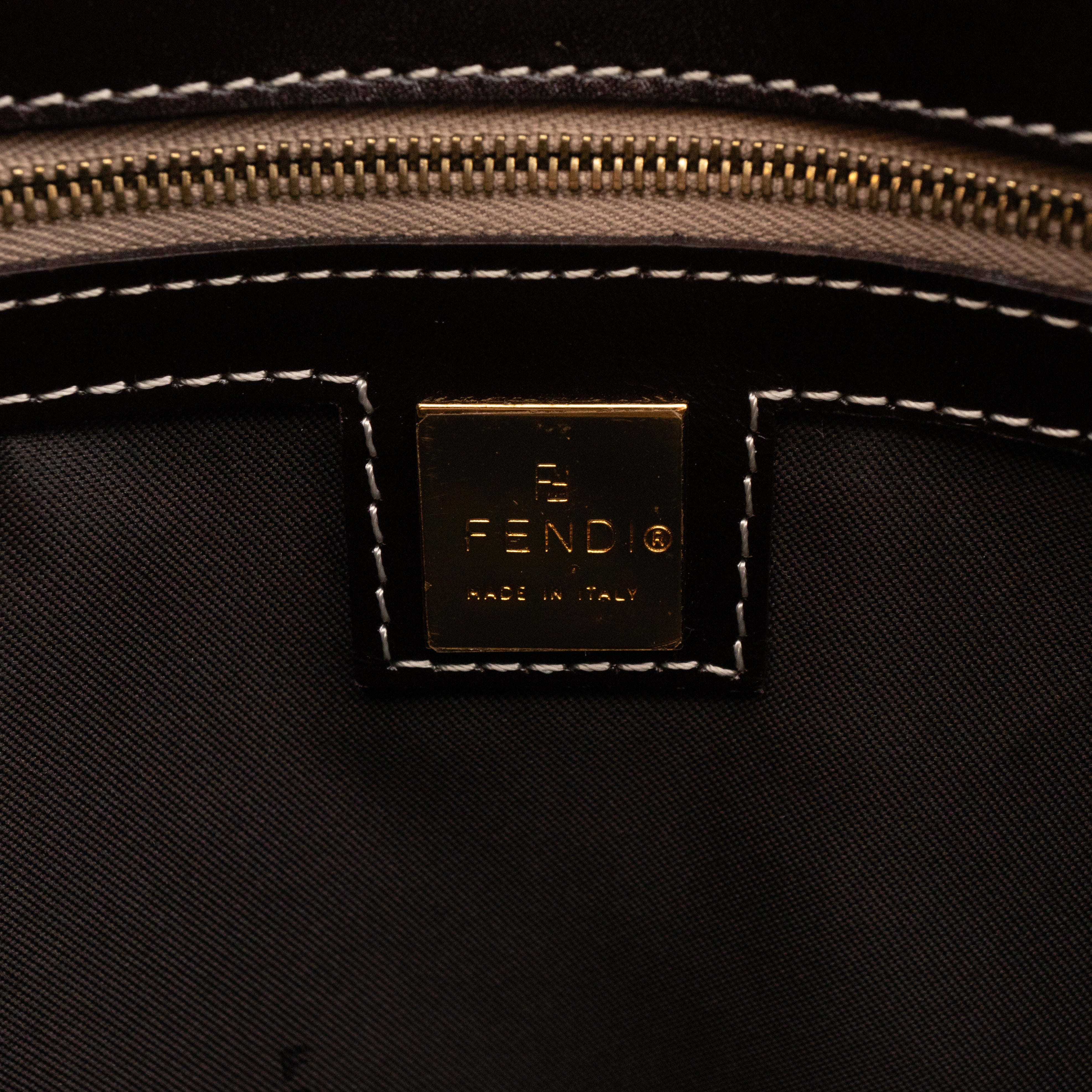 Baguette Slim Bag  PVC Brown FF Monogram