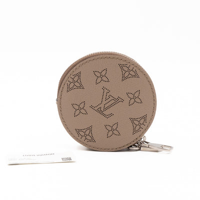 Round Coin Purse Galet Mahina Leather