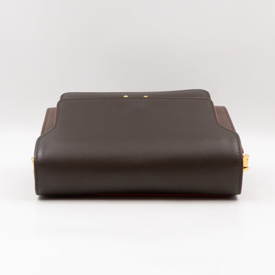 Trunk Bag Mini Brown Leather