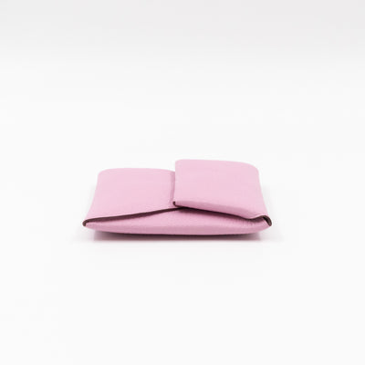 Bastia Coin Purse Mauve Sylvestre Leather