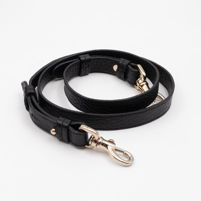Evelina Hobo Black Leather