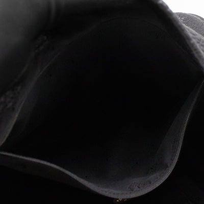 Evelina Hobo Black Leather