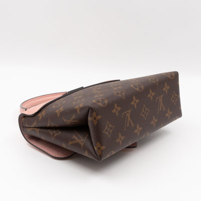 Locky BB Monogram Rose Poudre Leather