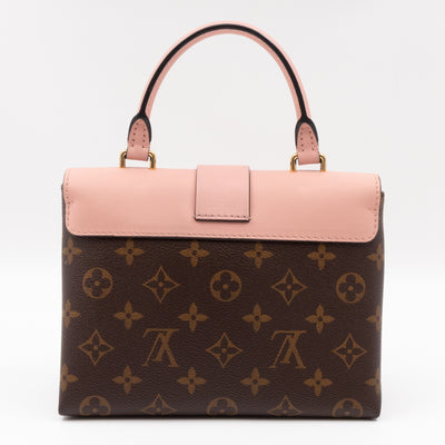 Locky BB Monogram Rose Poudre Leather