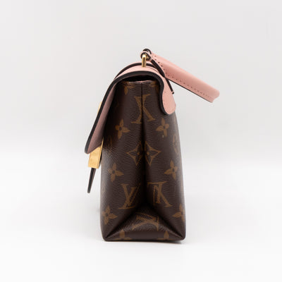 Locky BB Monogram Rose Poudre Leather