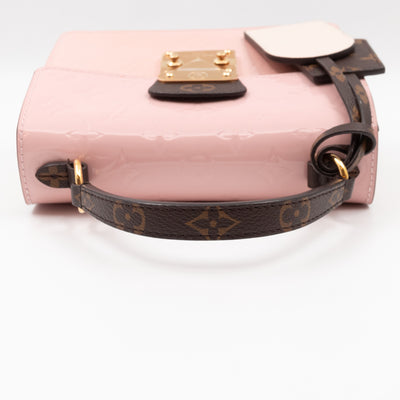 Spring Street NM Rose Ballerine Vernis Monogram White Epi