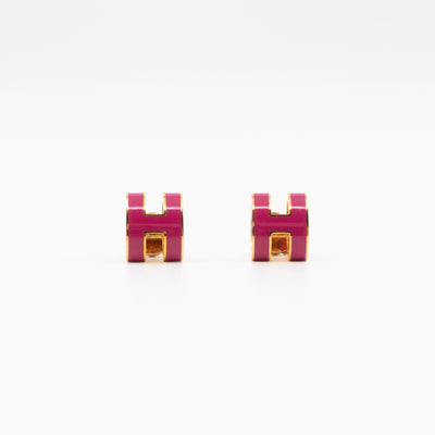 Pop H Earrings Rose & Gold