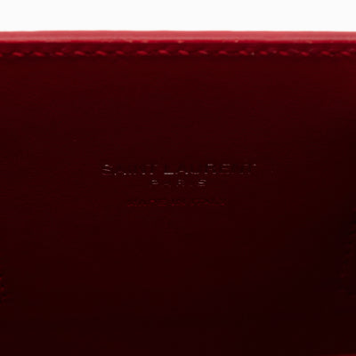 Sac de Jour Nano Red Croc Embossed Leather