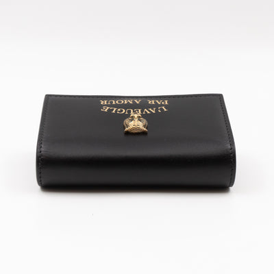 Animalier L'Aveugle Par Amour Mini Crossbody Bag Black Leather