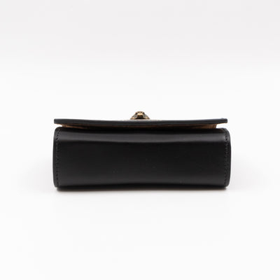 Animalier L'Aveugle Par Amour Mini Crossbody Bag Black Leather