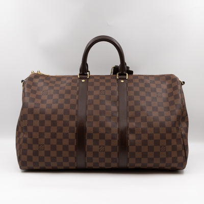 Keepall 45 Bandouliere Damier Ebene
