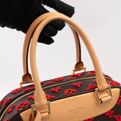 Deauville Cube Monogram Tuffetage Rouge