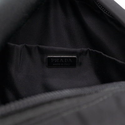 Soft Belt Bag Black Tessuto Nylon