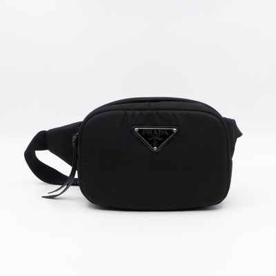 Soft Belt Bag Black Tessuto Nylon
