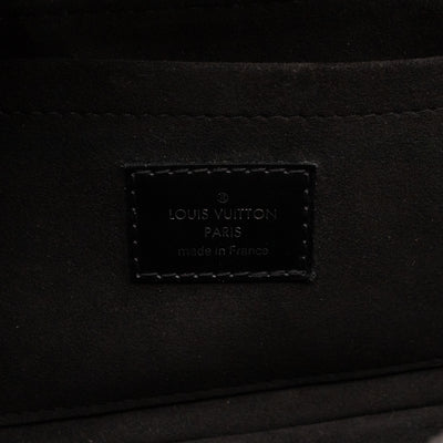 Pochette Montaigne Black Epi Leather