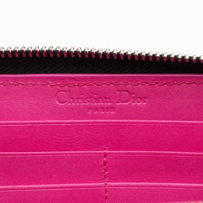 Continental Zip Around Wallet Abstract Camo