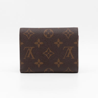 Victorine Wallet Monogram Fuchsia