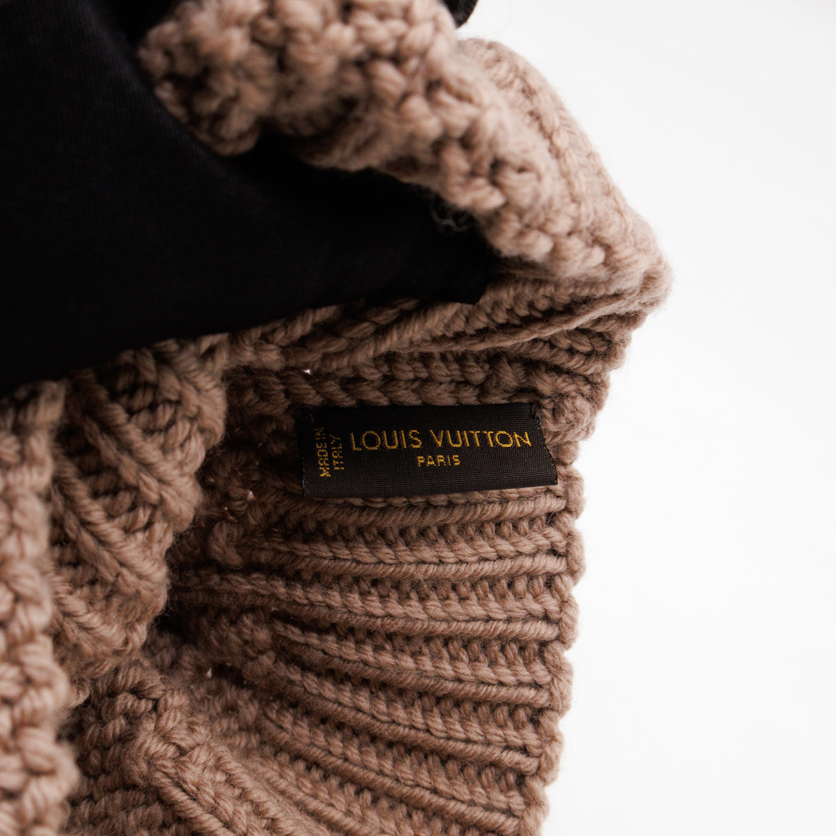 Button Beanie Beige Pink