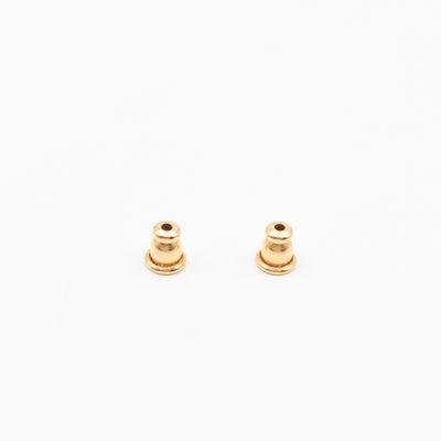 Petit CD Gold Earrings With Light Pink Pearl Drop