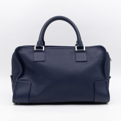 Amazona 36 Navy Leather With Shoulder Strap