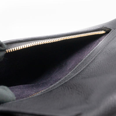 Small Belt Bag Black Leather