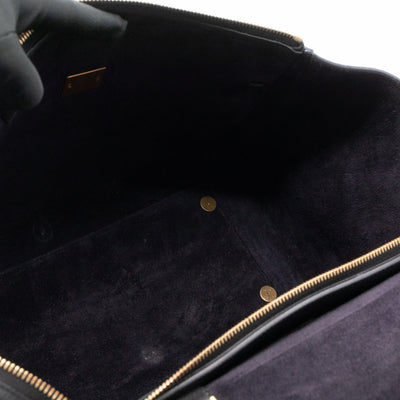 Small Belt Bag Black Leather