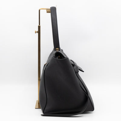 Small Belt Bag Black Leather