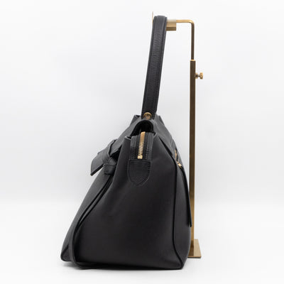 Small Belt Bag Black Leather