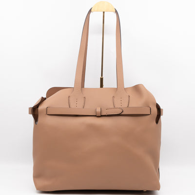 Medium Soft Belt Bag Light Camel Leather