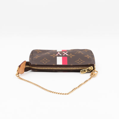Mini Pochette Accessoires Monogram My LV Heritage Fuchsia White