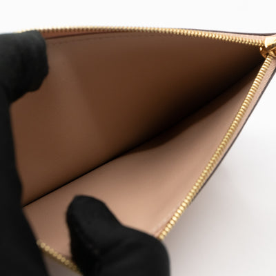 Pochette Felicie Beige Vernis Leather