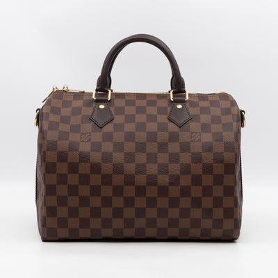 Speedy 30 Bandouliere Damier Ebene