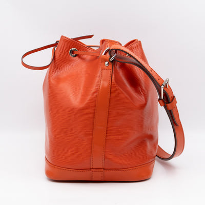 Petit Noe Orange Epi Leather