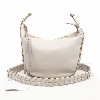 Medium Zip Hobo Shoulder Bag Clay