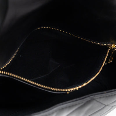 Miss Kate Quilted Black Leather