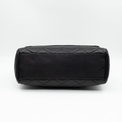 Miss Kate Quilted Black Leather