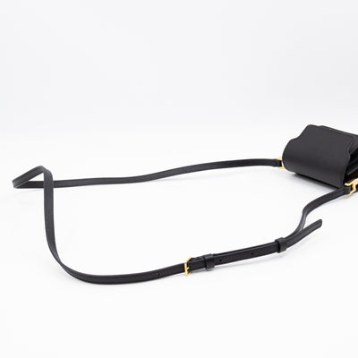 Trunk Bag Nano Black Leather