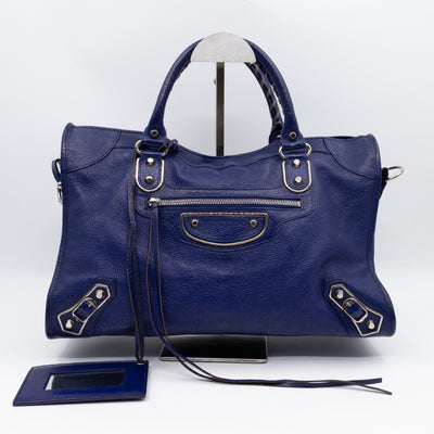 Classic City Purple Leather