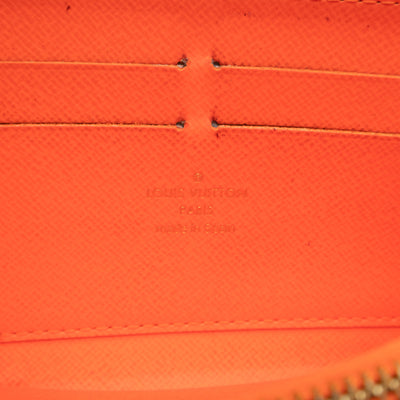 Zippy Wallet Monogram Graffiti Orange