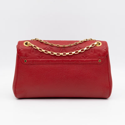 Saint Germain PM Red  Monogram Empreinte
