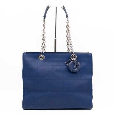 Ultradior Tote Blue Cannage Leather
