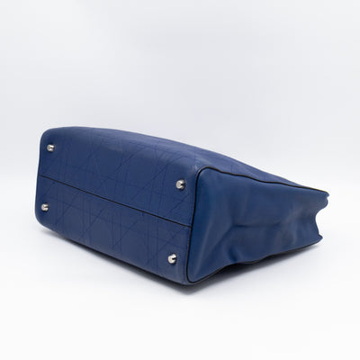 Ultradior Tote Blue Cannage Leather