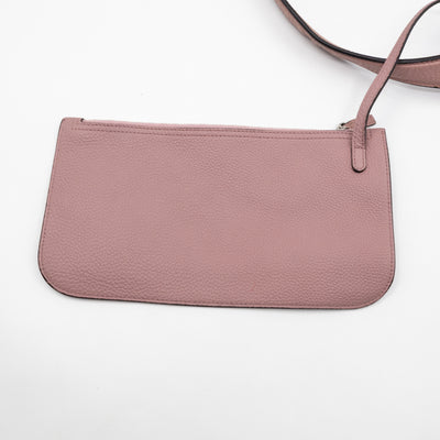 Jackie Large Hobo Bag Rosy Phard Leather
